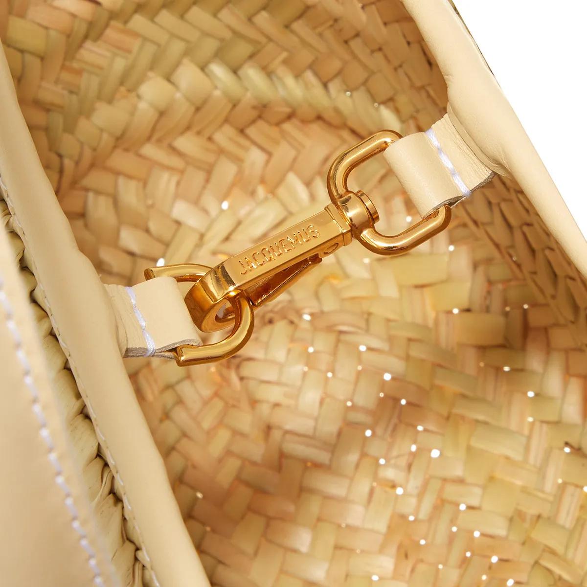 Jacquemus Shoppers & Totes Le Petit Panier Soli in beige