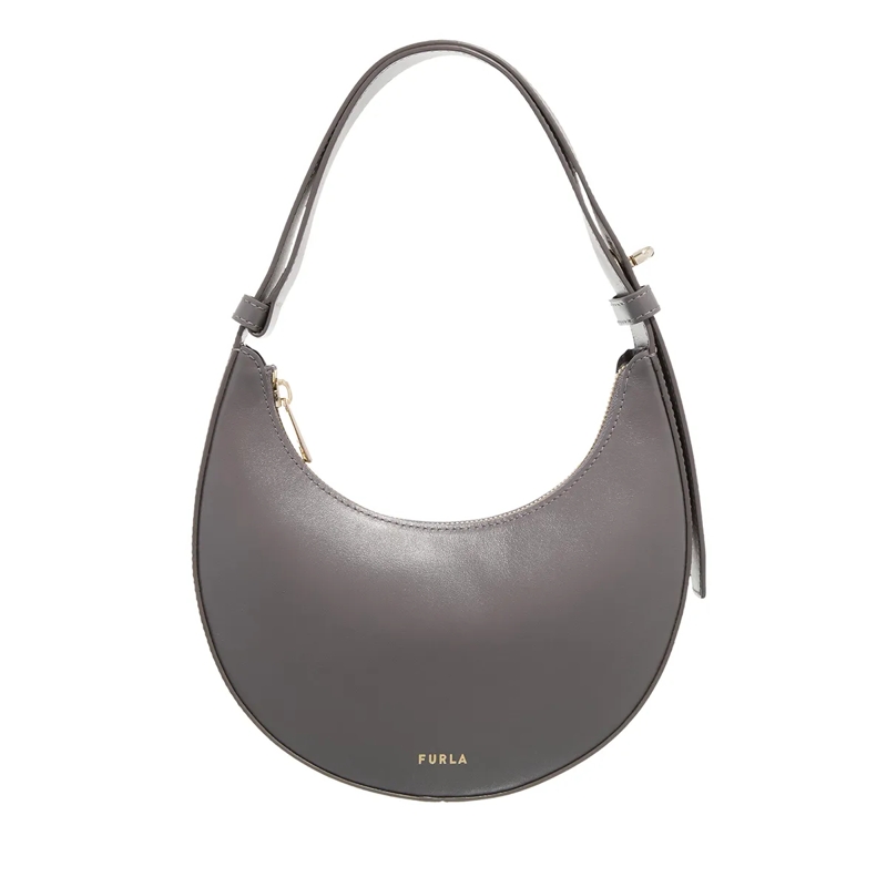 Furla Schultertasche Furla Delizia Mini Shoulder Bag Urban Gray