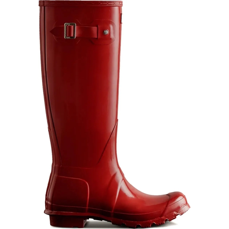 Hunter Bottes Tall Boots Womens Original Gloss Military Red mehrfarbig