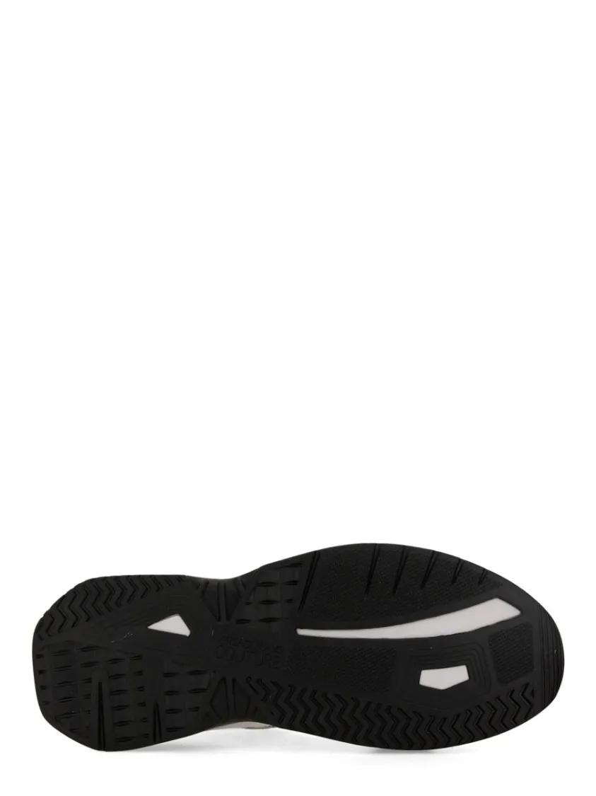 Thumbnail - Versace Jeans Couture Low-Top Sneaker - Leather Sneakers With Textured Finish And Metallic - Gr. 42 (EU) - in Weiß - für...