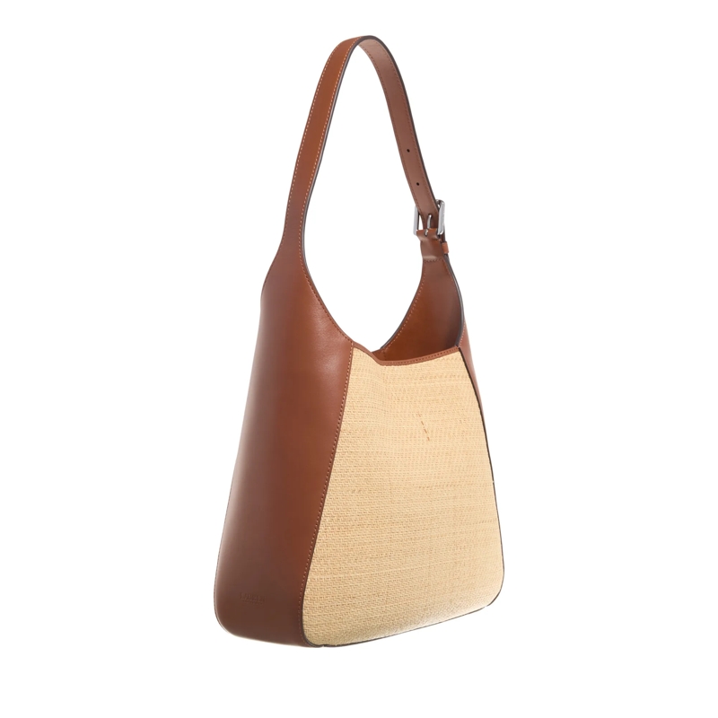 Lauren Ralph Lauren Hobo Bag Tanner Lg Sh Shoulder Bag Large Natural/Lauren Tan(Image 3)