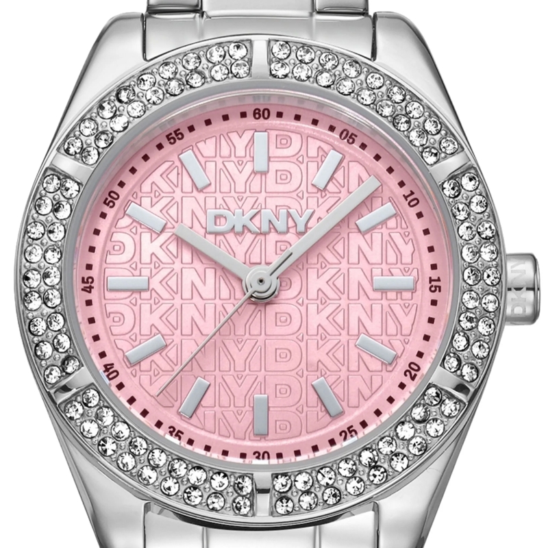 DKNY Quarzuhr Quarzuhr Evening Watch silber(Image 4)