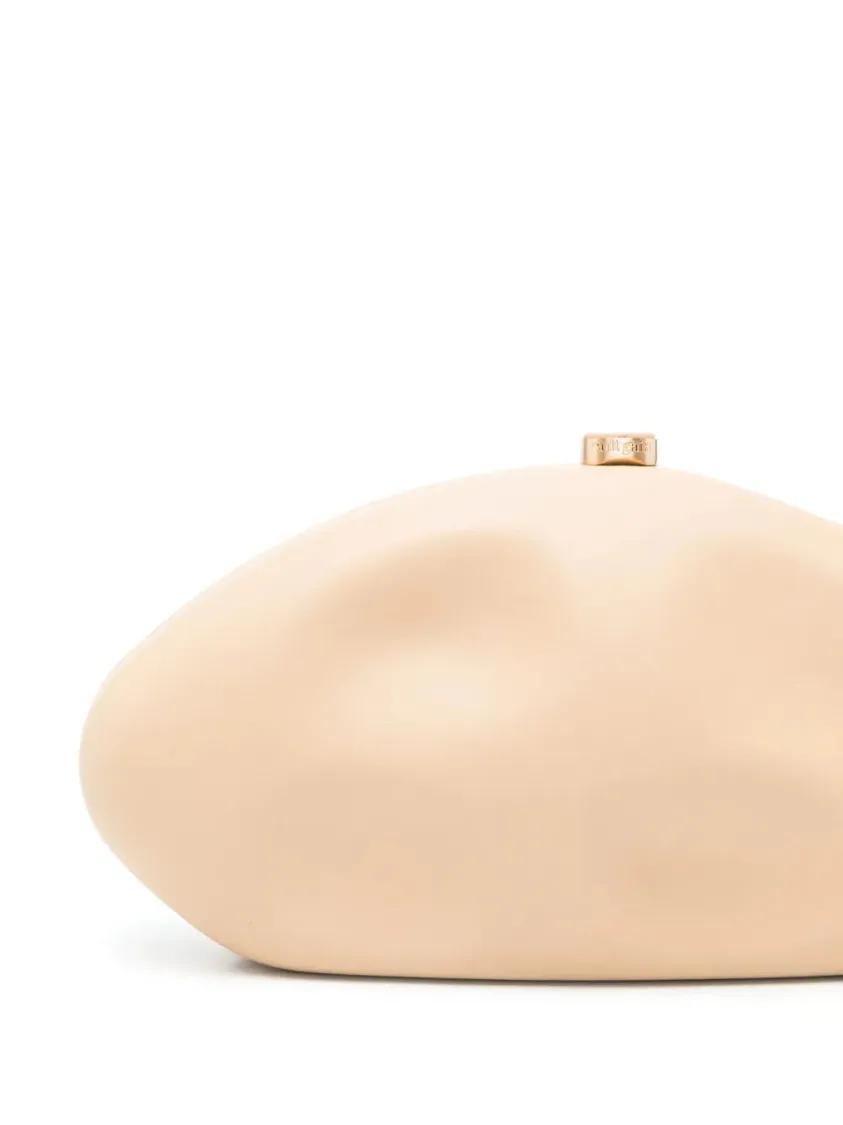 Cult Gaia Clutches The Caldera Clutch Bag in beige