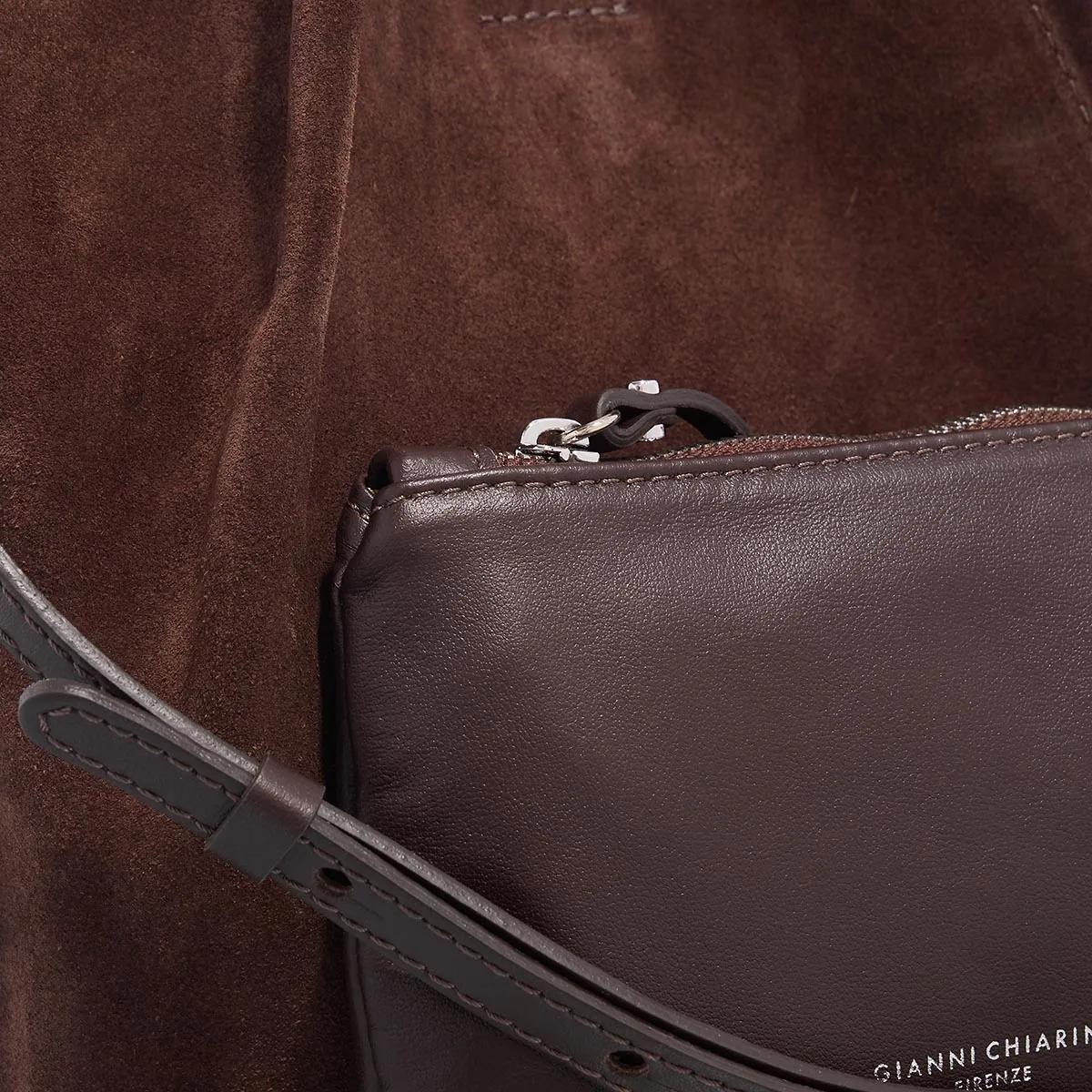 Gianni Chiarini Hobo bags Dua Hobo Bag Medium in bruin