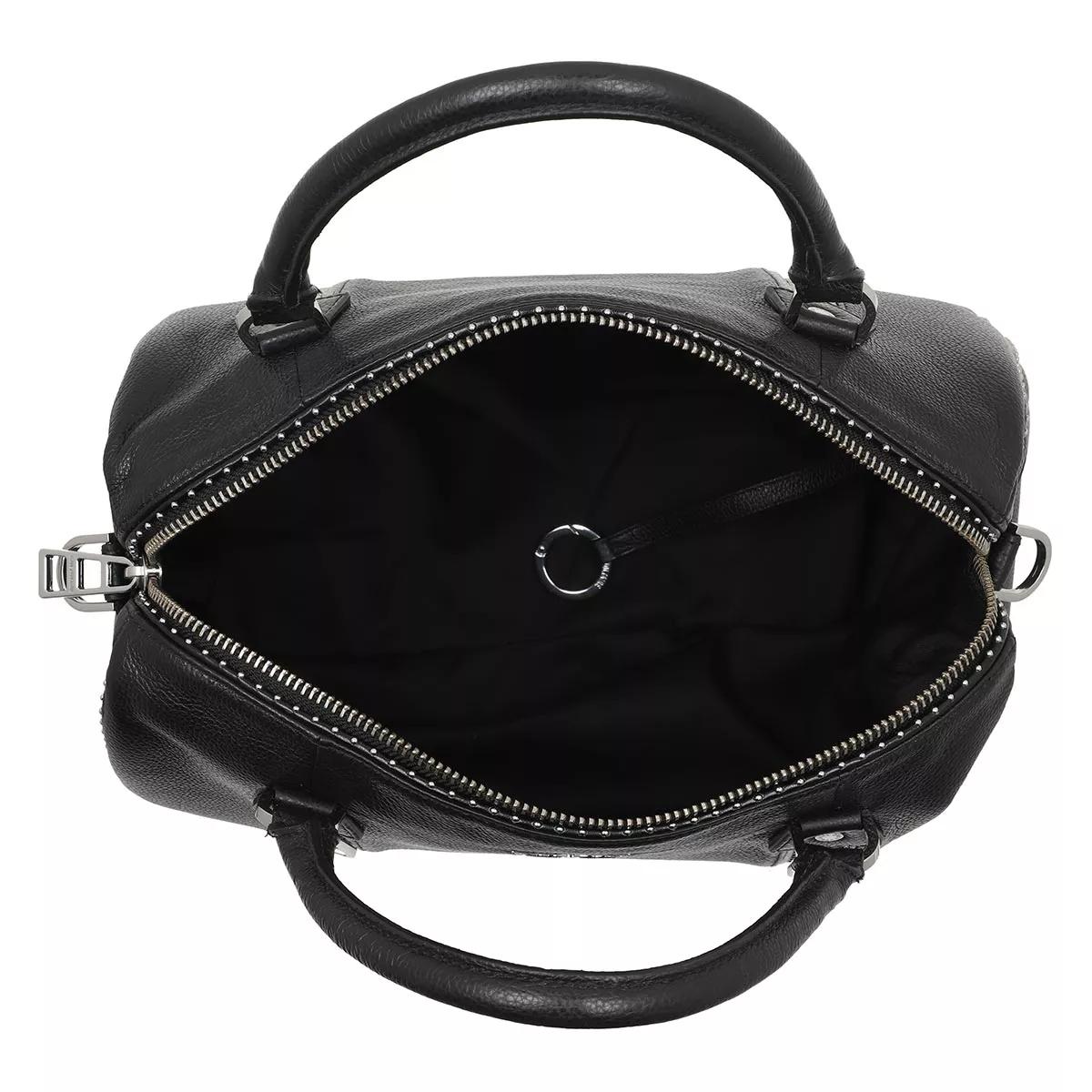 Zadig & Voltaire Weekender Sunny Medium Studs Travel Bag in zwart