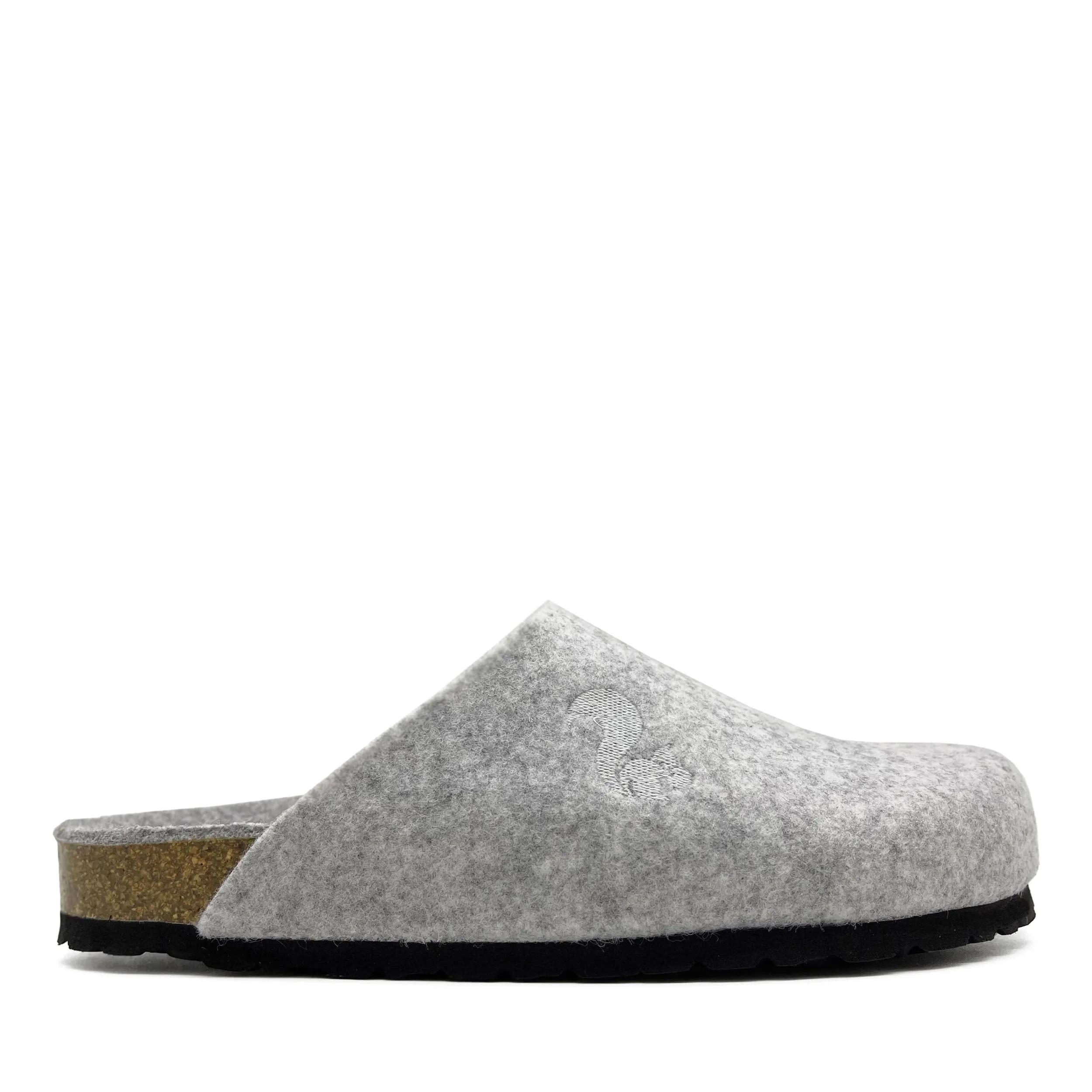 thies Sneakers - thies 1856 ® Recycled PET Bio Clog stone grey (W/M - Gr. 48 - in Grau - für Damen