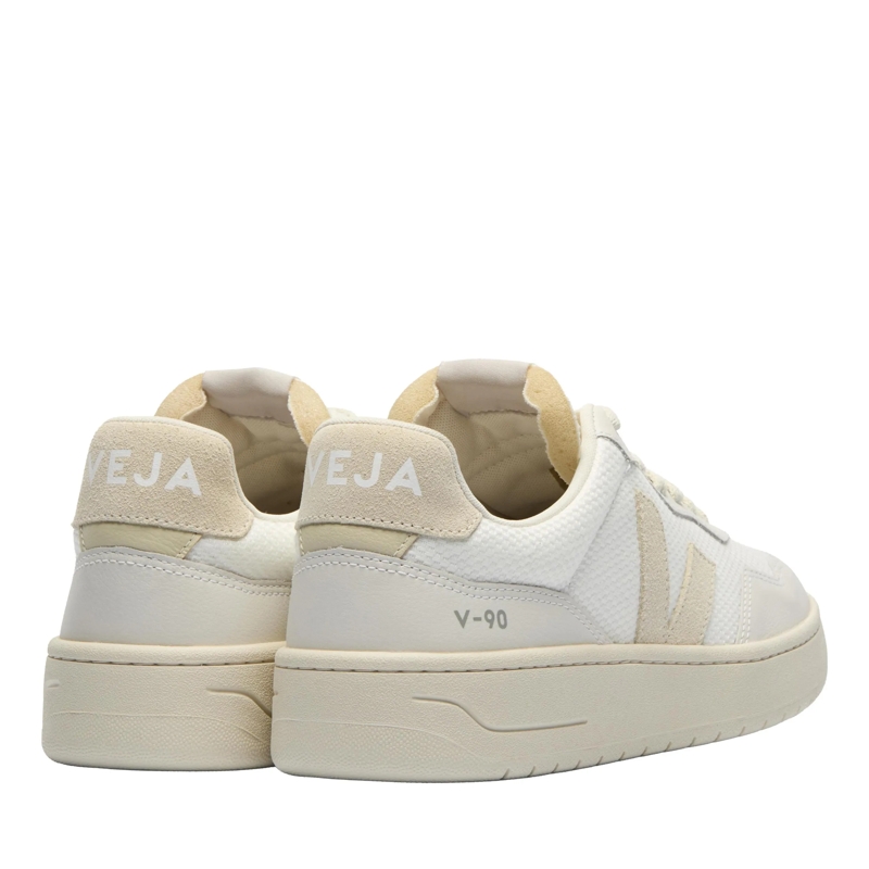 Veja Low-Top-Sneaker V-90 B-mesh White Pierre(Image 3)