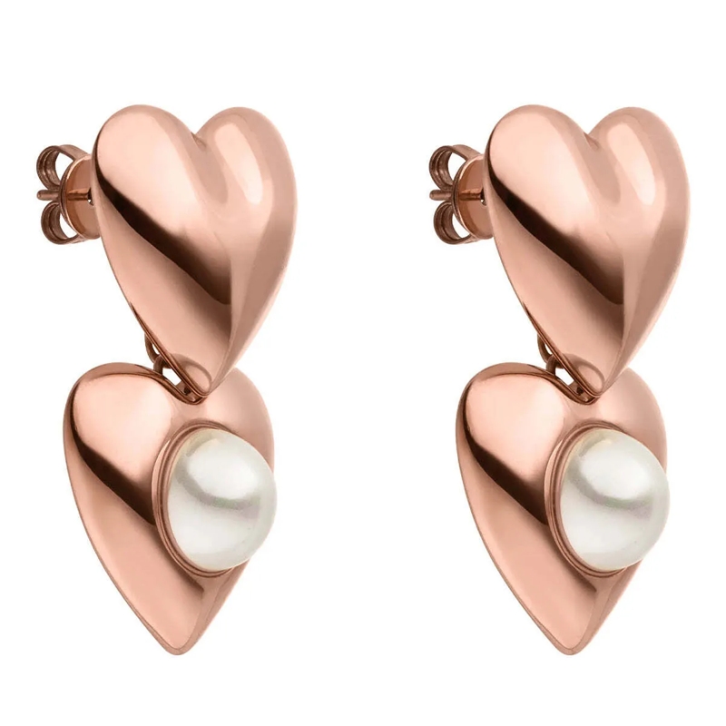 Purelei Ohrstecker Ohrringe My Heart rose