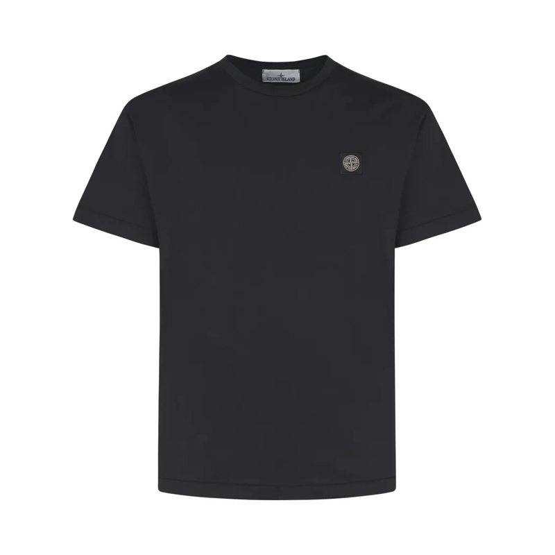 Stone Island T-Shirt Black Short-Sleeve T-Shirt Black