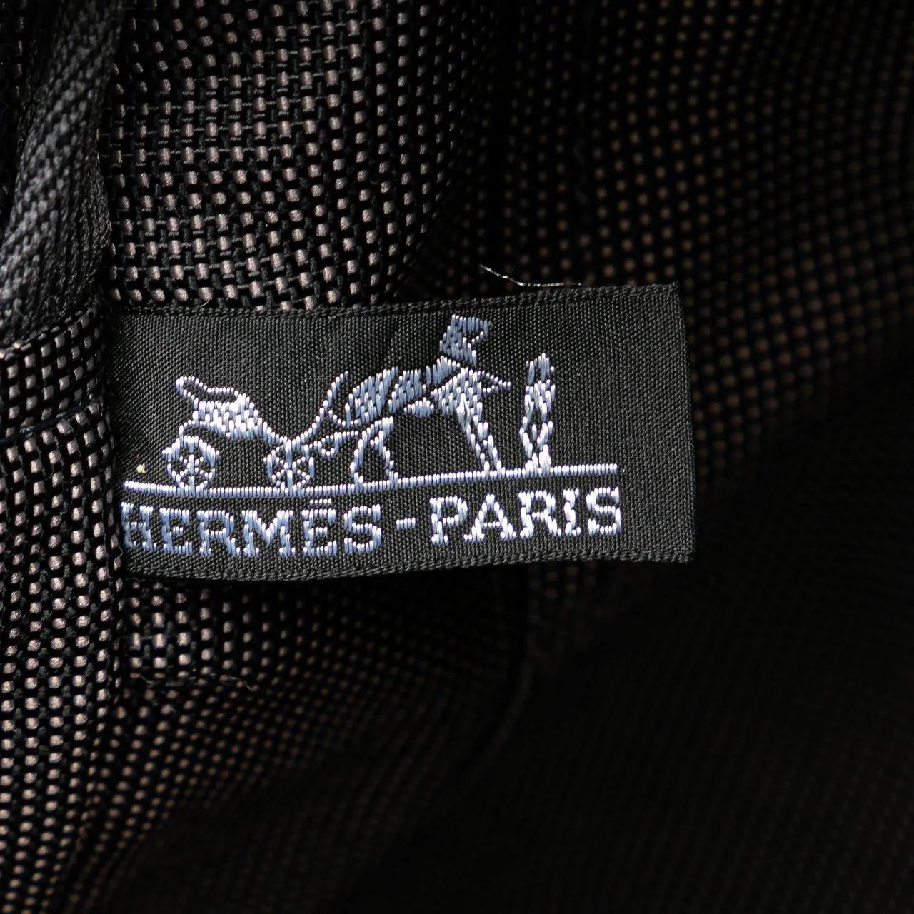 Thumbnail - Hermès Shopper - Canvas Herline GM - Gr. unisize - in Grau - für Damen