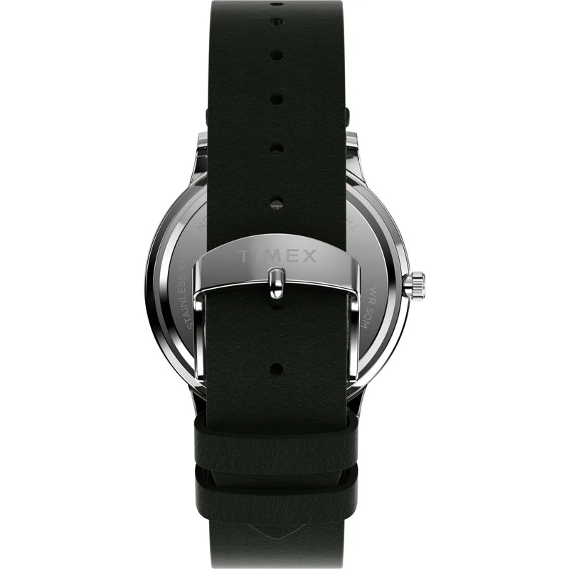 Timex Automatikuhr Quarz-Analoguhr Waterbury Classic schwarz (Image 3)