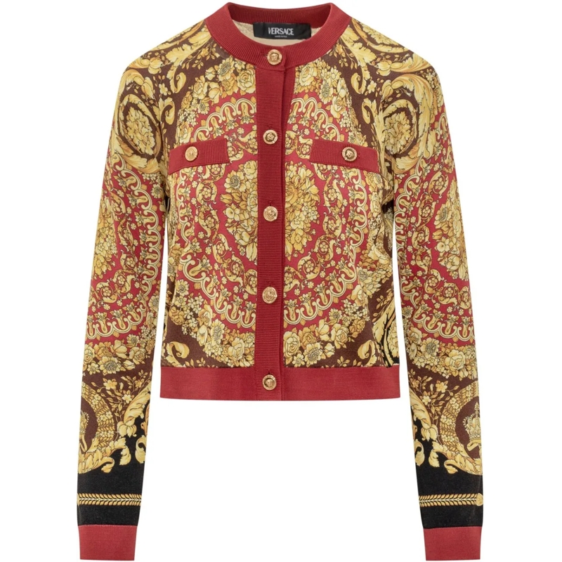 Versace  Cardigan Versace mehrfarbig