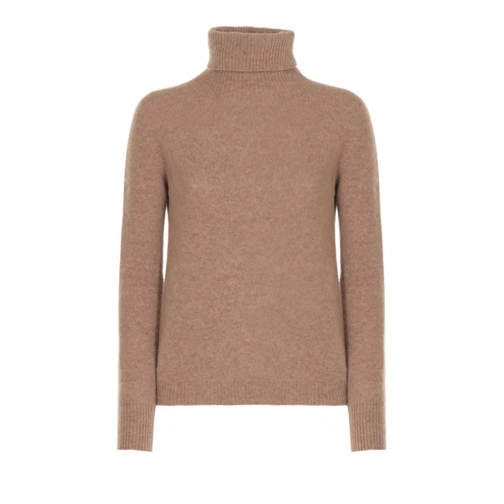 Vanise Rollkragenpullover Brown Vanise' Cashmere Sweater Brown