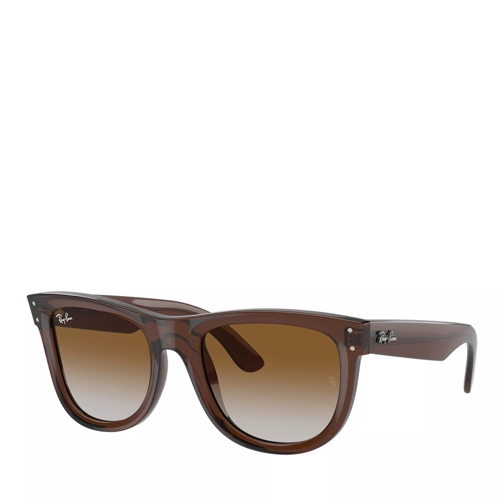 Ray-Ban 0RBR0502S 50 6709CB Transparent Brown Sonnenbrille