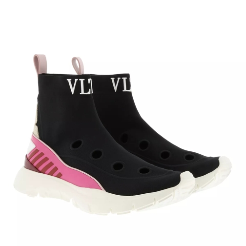 Valentino Garavani Hero Sneakers Nero/Bianco/Water Rose Slip-On Sneaker