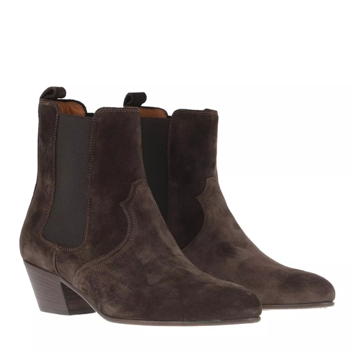 Closed Anise Boots Dark Brown Ankle Boot