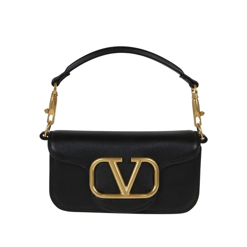 Valentino Schultertasche Locò Small Shoulder Bag Black