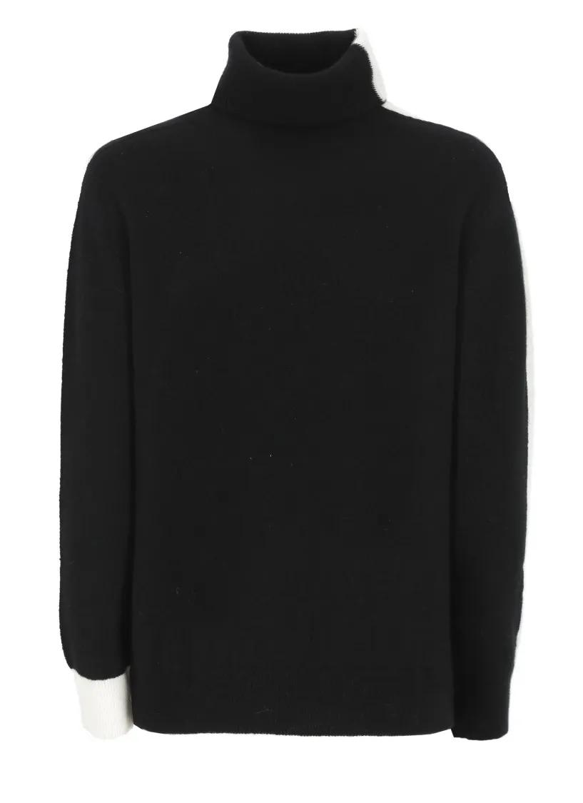 Vanise - Black Cashmere Sweater - Größe 42 - schwarz