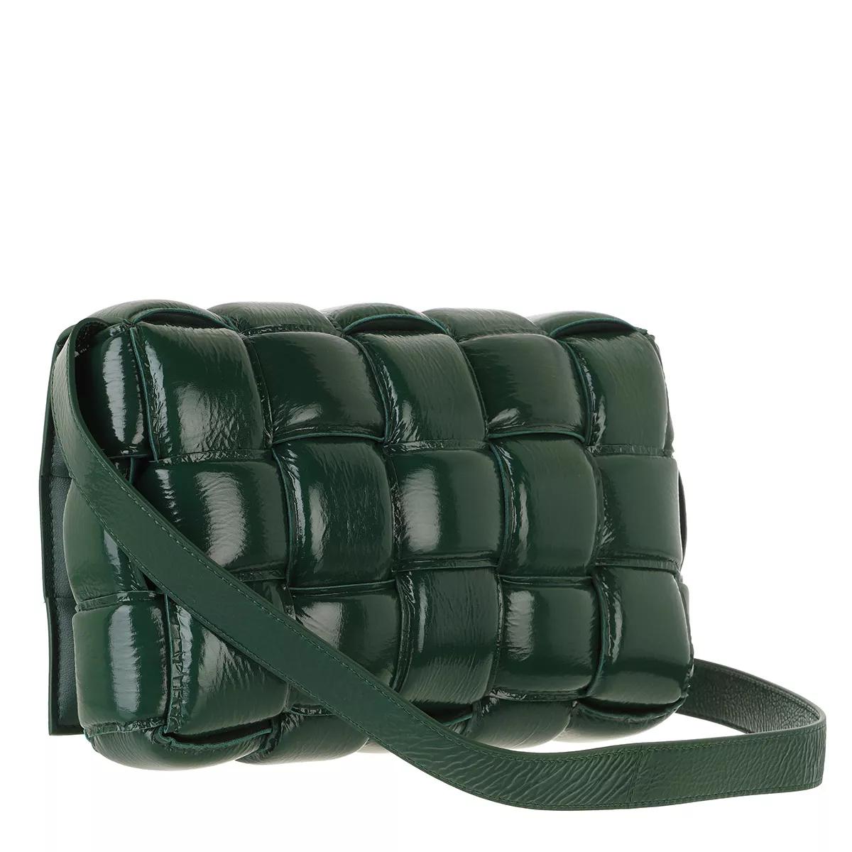 Bottega Veneta Crossbody bags Padded Cassette Shoulder Bag in groen