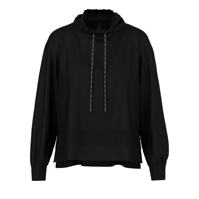 Marc Cain Sweatshirt Blusenshirt black new
