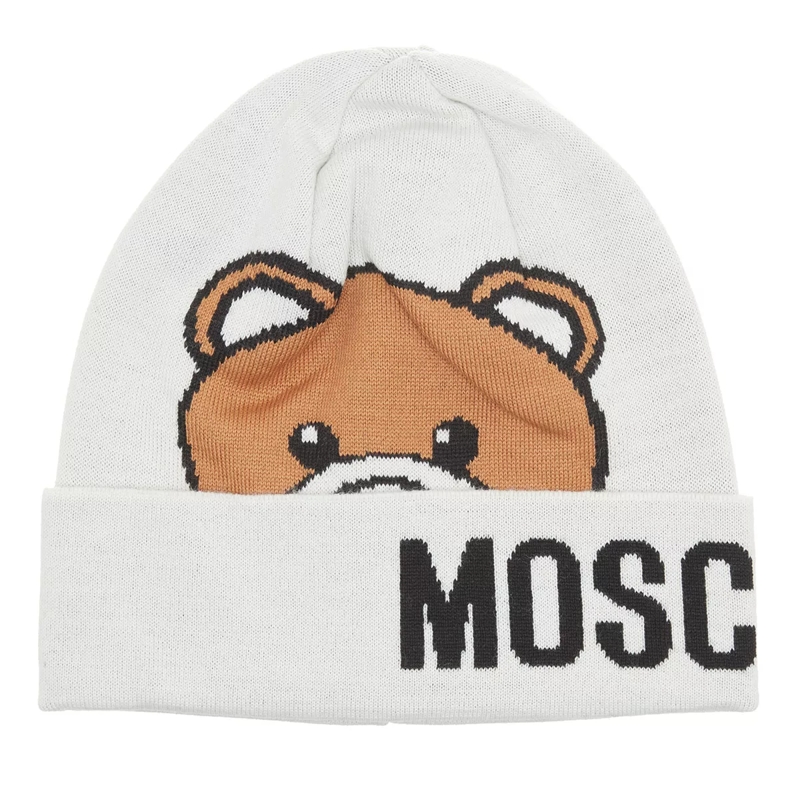 Moschino Mütze Beanie Beige