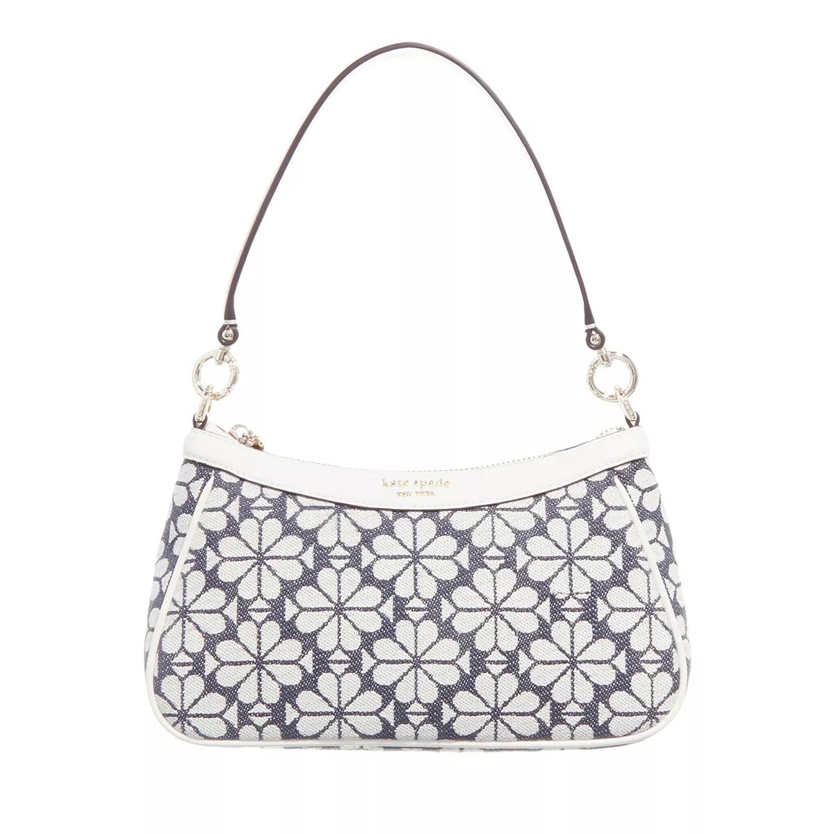 Kate Spade New York Hobo Bag - Spade Flower Jacquard Convertible Shoulder Bag - Gr. unisize - in Blau - für Damen