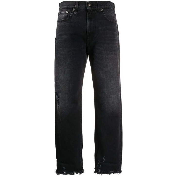 デニム・ジーパン R13 Black Cropped Denim Jeans R13 Black Cropped Denim Jeans Black | Jeans