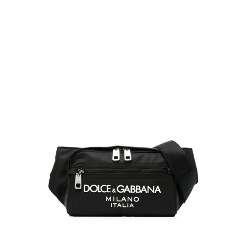 Dolce&Gabbana Sac de ceinture Black Waist Bag Black