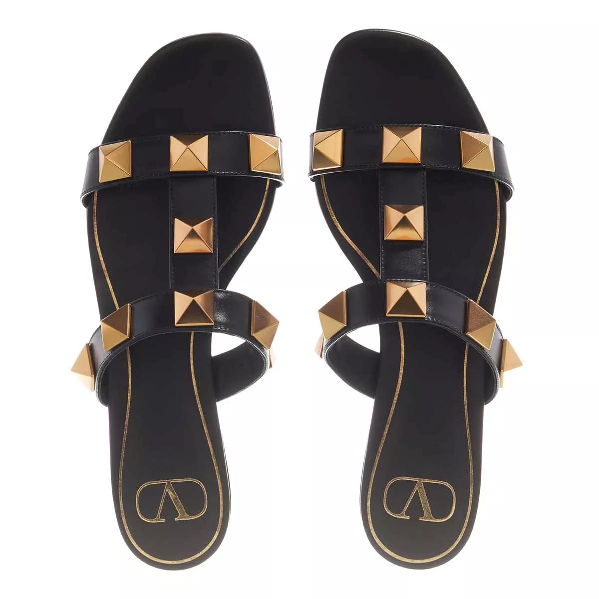 Valentino store stud slippers