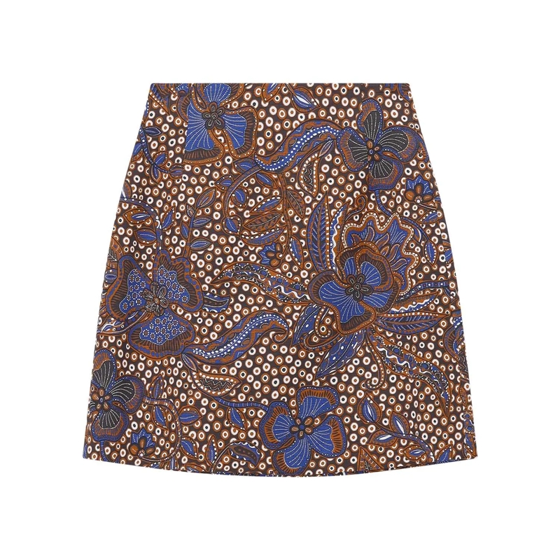 WEEKEND Max Mara Minirock Minirock Fungo mit Muster mehrfarbig