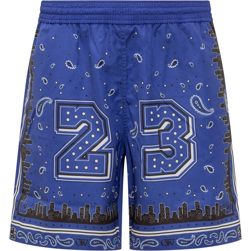Off-White  Bandana Surfer Swimsuit blau(Image 2)