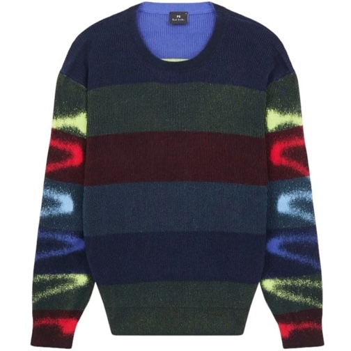 Paul Smith Sweatshirts Pull ray� multi Tags manches coton M2R 982Y N22239 mehrfarbig