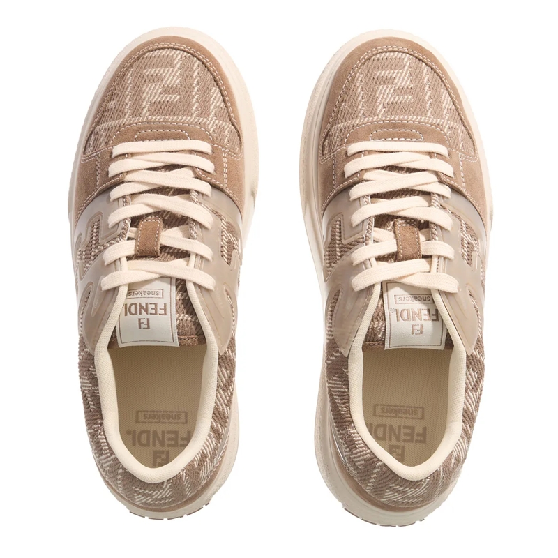Fendi Low-Top-Sneaker Low Top Sneaker Taupe(Image 6)