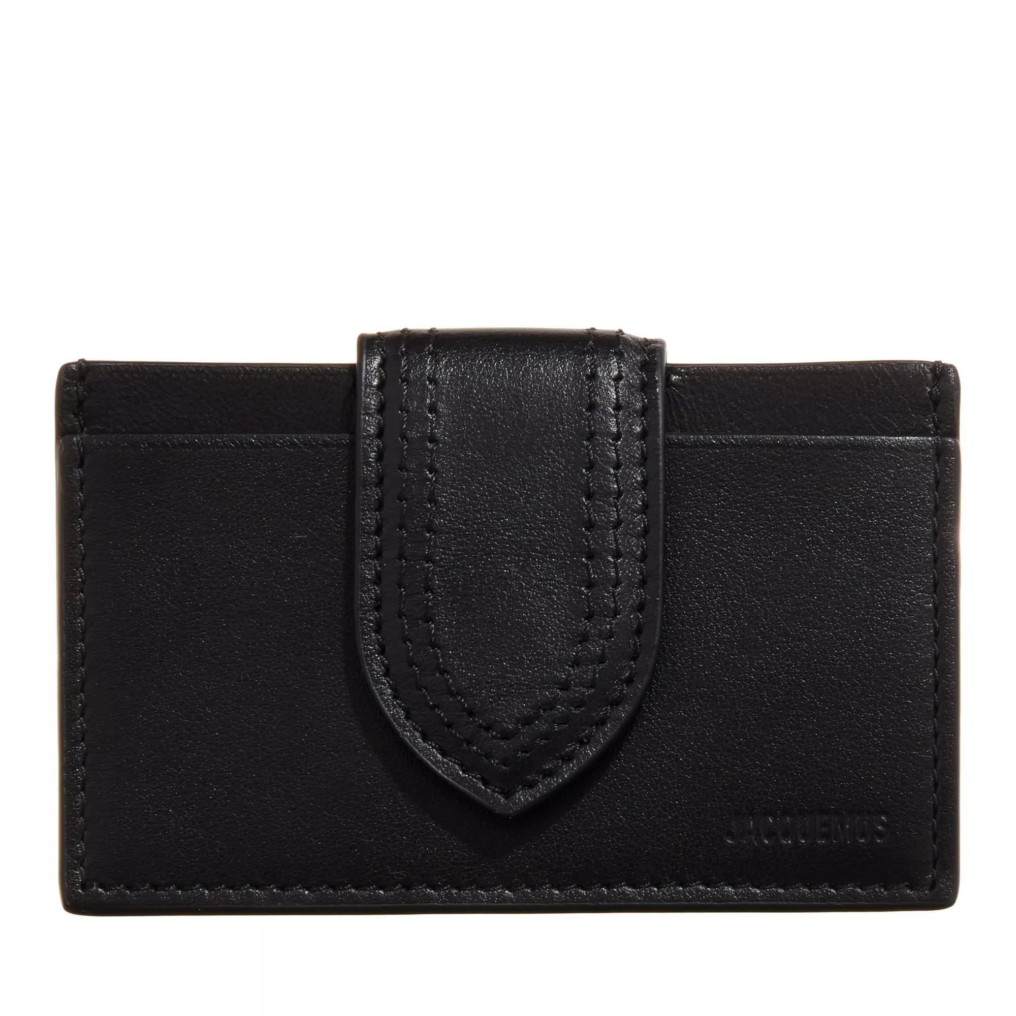 Jacquemus Portemonnaie - Le Porte-Carte Bambino - Gr. unisize - in Schwarz - für Damen