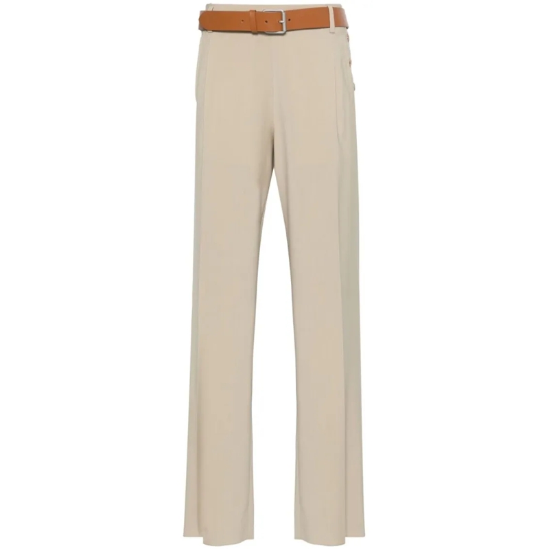 Moschino Pantalon Light Beige Trousers Neutrals
