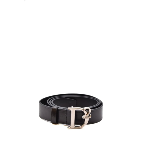 Dsquared2 Ledergürtel Belts Black schwarz