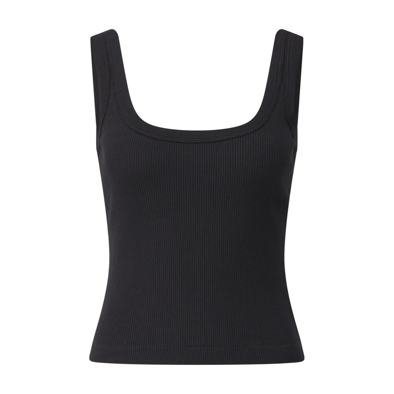 Citizens Of Humanity  Geripptes Crop-Top Faye Schwarz