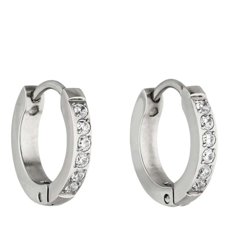 Purelei Ohrstecker Creolen Kaimana silber