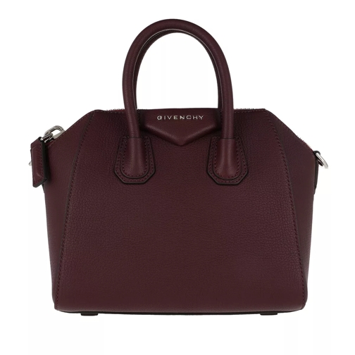 Givenchy Antigona Mini Bag Aubergine Satchel
