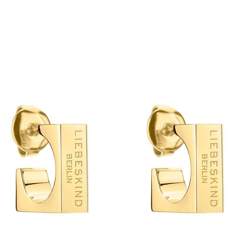 Liebeskind Berlin Ohrstecker Edelstahl Ohrringe gold