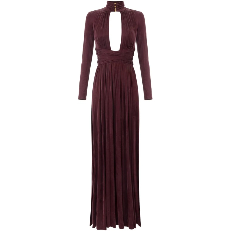 Elisabetta Franchi Robe midi Dresses Merlot rot