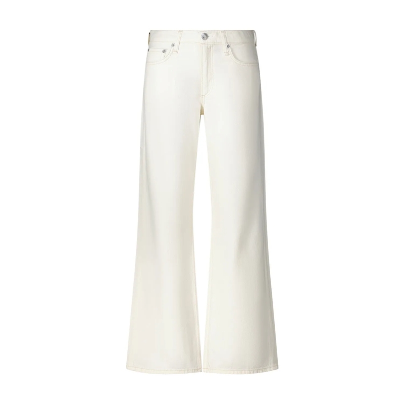 Rag & Bone Pantalons décontractés Relaxed Straight Jeans The Saige weiß