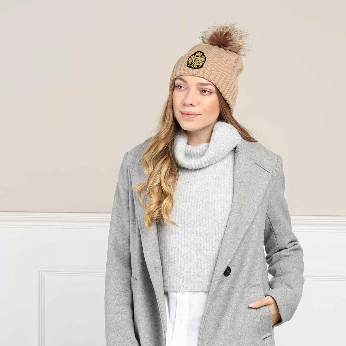 Ralph lauren double pom pom hotsell hat