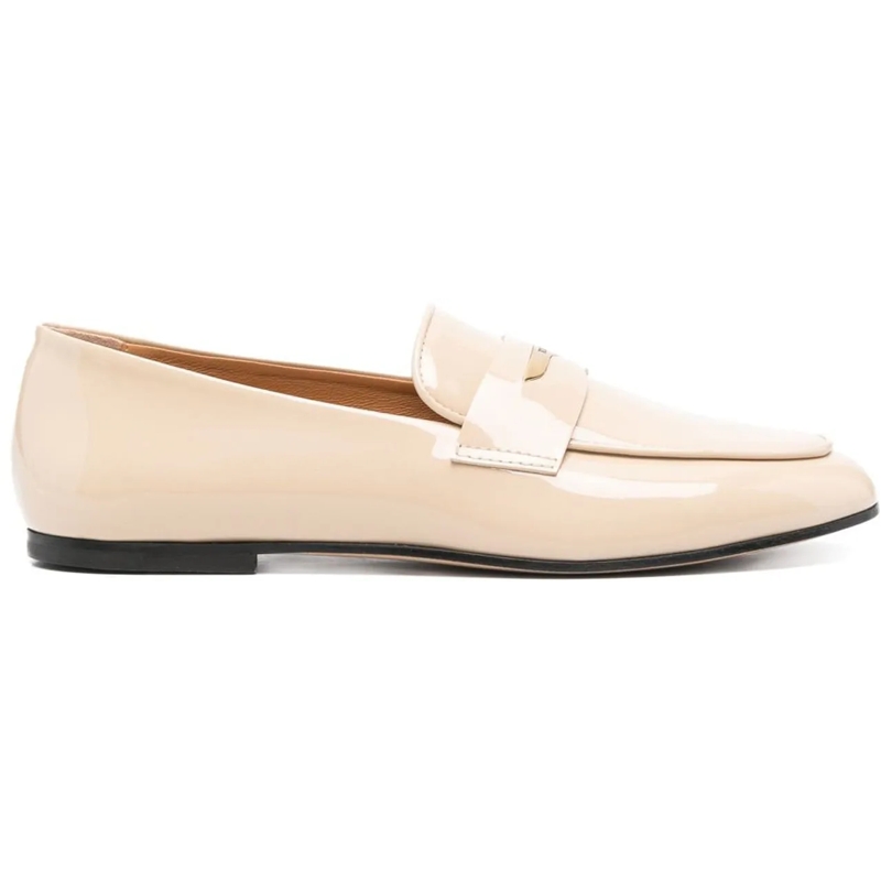 Tod's Loafer Flat Shoes Beige beige