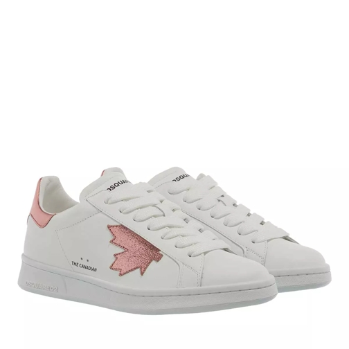 Dsquared2 Sneakers Leather White lage-top sneaker