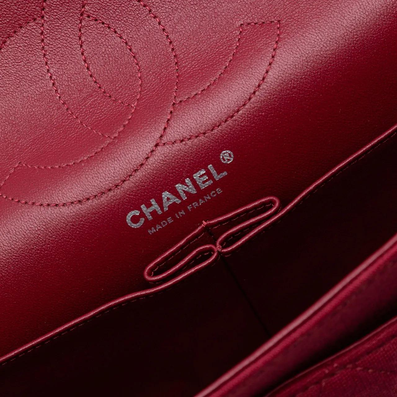 Thumbnail - Chanel Hobo Bags - Reissue 2.55 Quilted Jersey Double Flap 226 - Gr. unisize - in Rot - für Damen