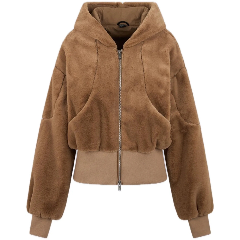 Moose Knuckles Veste de transition Women Rose De Lima Bunny Champagne braun