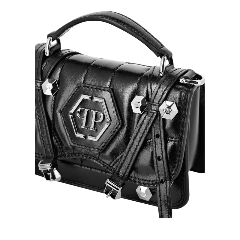Philipp Plein Crossbody Bag Henkeltasche Hexagon schwarz(Image 3)
