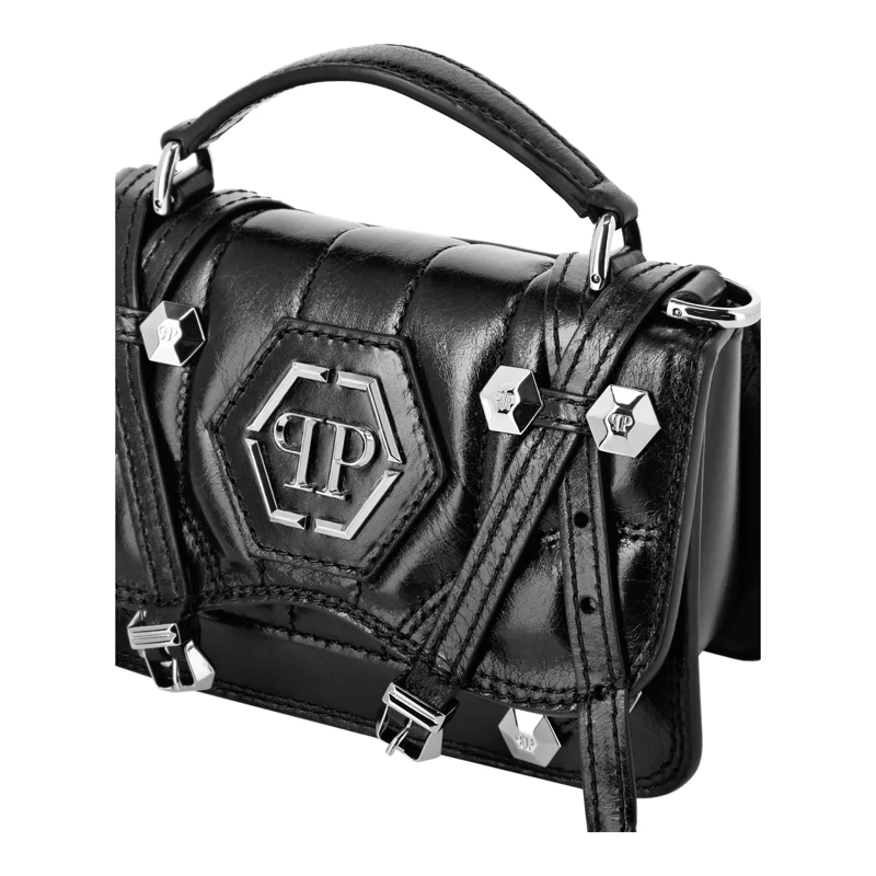 Philipp Plein Crossbody Bag Henkeltasche Hexagon schwarz(Image 5)