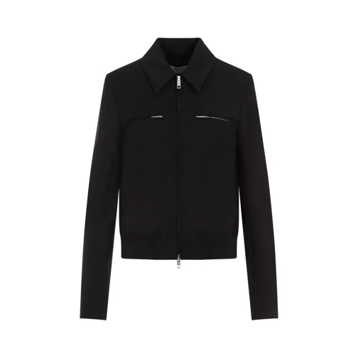 Sportmax Bomberjacken Plava Bomber Jacket Black